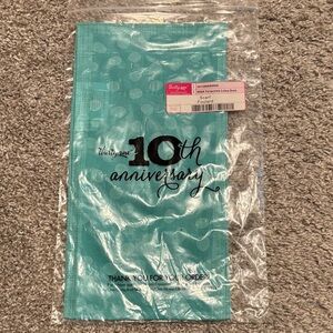 Thirty-One Teal 10th Anniversary Scarf